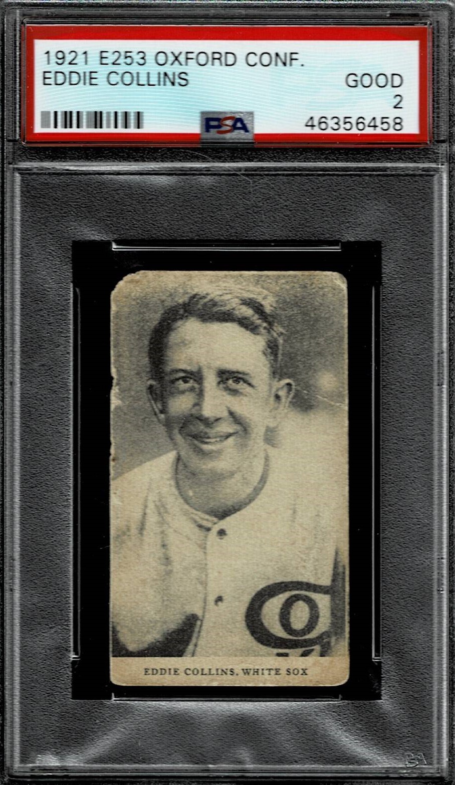 1921 E253 Eddie Collins Front PSA 2 - Baseball Card AdviserBaseball ...