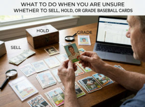 What To Do When You Are Unsure Whether To Sell, Hold, Or Grade Baseball Cards