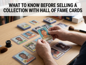 What To Know Before Selling A Collection With Hall Of Famer Cards